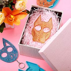 Cat Shape Food Grade DIY Silicone Pendant Molds&nbsp;SIL-CJC0001-03
