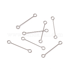 Non-Tarnish 304 Stainless Steel Connector Charms&nbsp;STAS-G291-03B-P