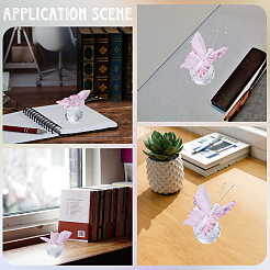 1Pc Glass Crytsal Butterfly Display Decorations&nbsp;LAMP-CN0001-01C