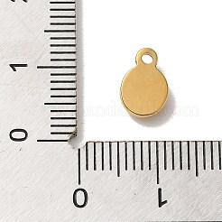 304 Stainless Steel Glass Pendants&nbsp;STAS-B074-02G-01
