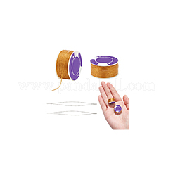 2 Rolls Special Coated Polyester Beading Threads&nbsp;OCOR-NB0002-06D