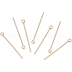 Brass Eye Pin&nbsp;KK-BC0003-98-0.7x45