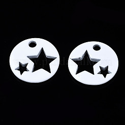 Spray Painted Brass Charms&nbsp;X-KK-Q252-003J