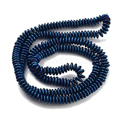 Electroplated Synthetic Non-magnetic Hematite Beads Strands&nbsp;G-P545-A01-01D