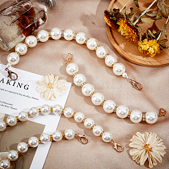 3Pcs 3 Style ABS Imitation Pearl Beads Bag Strap&nbsp;FIND-WR0002-15