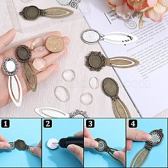 DIY Blank Dome Bookmark Making Kit&nbsp;DIY-SC0022-95