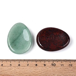 Natural & Synthetic Mixed Thumb Worry Stone&nbsp;G-Q601-04