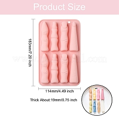 2Pcs Finger Shape Silicone Molds for DIY Craft&nbsp;ST-CJ0007-75