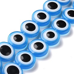 Resin Imitation Lampwork Beads Strands&nbsp;RESI-F032-01H