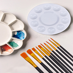 2Pcs PP Plastic Palette&nbsp;AJEW-LP0007-65