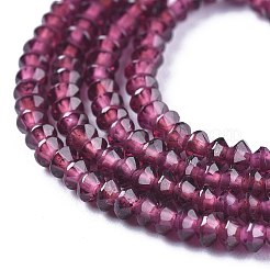 Natural Garnet Beads Strands&nbsp;G-E560-R12-01
