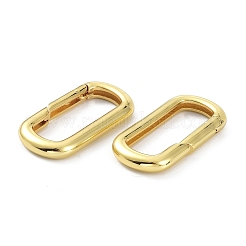 Brass Keychain Clasps&nbsp;X-KK-B046-01G