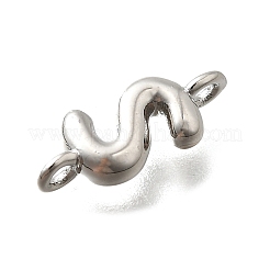 Brass Connector Charms&nbsp;KK-P295-01P-S