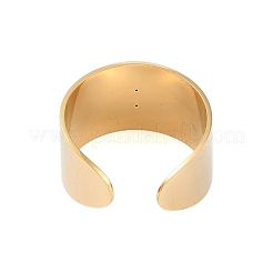 304 Stainless Steel Open Cuff Rings&nbsp;LS-RJEW-C095-02C-G