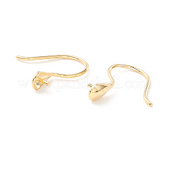 925 Sterling Silver Earring Hooks&nbsp;STER-P047-01B-G
