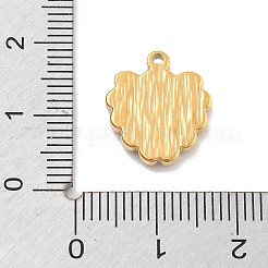 304 Stainless Steel Enamel Pendants&nbsp;X-STAS-M092-12G-02