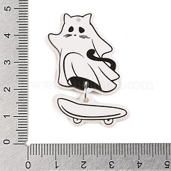 Halloween Theme Opaque Acrylic Pendants&nbsp;SACR-S034-09A