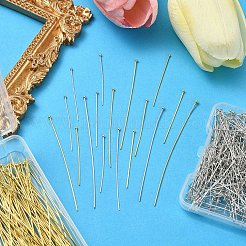 Brass Ball Head Pins&nbsp;KK-YW0002-26D-P