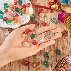 72Pcs 12 Styles Transparent Glass Beads&nbsp;GLAA-TA0001-64