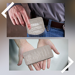 Imitation Leather Alligator Print Wallets&nbsp;ABAG-WH20005-56A