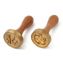 (Defective Closeout Sale: Oxidized)Wood Wax Seal Handles&nbsp;STAM-XCP0001-01LG