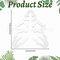 Leaf Shape Acrylic Plant Growth Fixator&nbsp;DIY-WH0430-933A