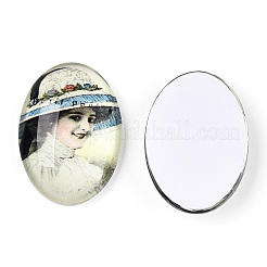 Glass Cabochons&nbsp;GGLA-T004-01N