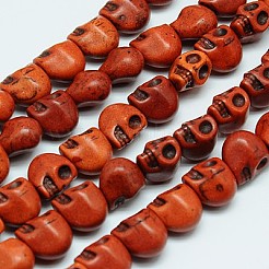 Synthetic Turquoise Beads Strands&nbsp;TURQ-G113-10x12mm-02