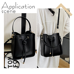 DIY Imitation Leather Sew on Women's Crossbody Bucket Bag Making Kit&nbsp;DIY-WH0495-07A