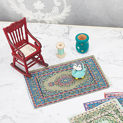 8Pcs 4 Colors Mini Dollhouse Cloth Carpets&nbsp;DIY-FG0002-75