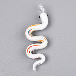 Handmade Lampwork Big Pendants&nbsp;LAMP-N034-17