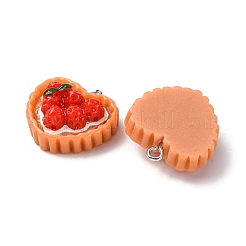 Opaque Resin Pendants&nbsp;LS-CRES-U007-04B-P