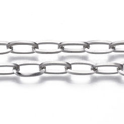 Tarnish Resistant 3.28 Feet 304 Stainless Steel Cable Chains&nbsp;X-STAS-R112-013