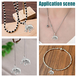 100Pcs 304 Stainless Steel Charms&nbsp;STAS-UN0041-78
