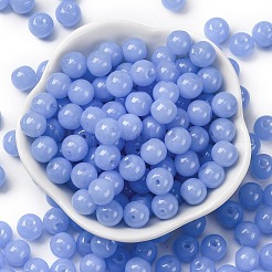 Imitation Jade Glass Seed Beads&nbsp;SEED-Z004-J8MM-06
