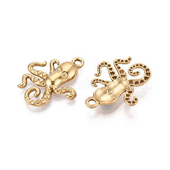 304 Stainless Steel Squid Pendants&nbsp;STAS-T069-26G