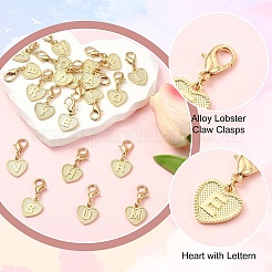 26Pcs Alloy Pendant Decorations&nbsp;HJEW-YW00161