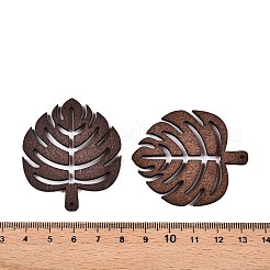 Natural Poplar Wood Pendants&nbsp;WOOD-N016-28B