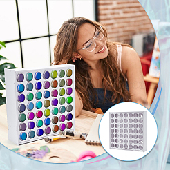 49-Hole Plastic Paint Organizer Stands&nbsp;AJEW-WH0083-72
