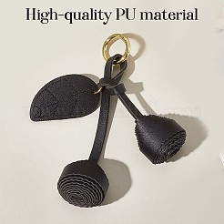 1Pc PU Leather with Alloy Keychains&nbsp;KEYC-SP0001-41A