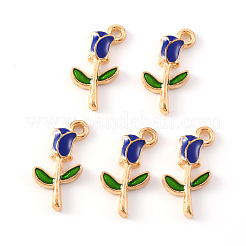 Alloy Enamel Pendants&nbsp;X-ENAM-S121-048C