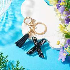 1Pc Resin Letter Keychains&nbsp;KEYC-TADJ0001-09X