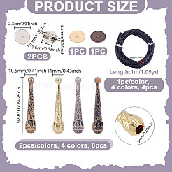 DIY Poirot Tie Accessories Kits&nbsp;DIY-NB0013-39