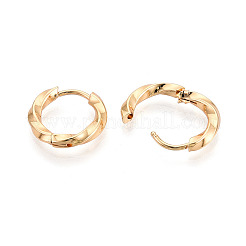 304 Stainless Steel Hoop Earrings&nbsp;STAS-T074-24G