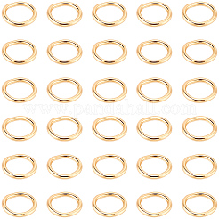 200Pcs 304 Stainless Steel Round Rings&nbsp;STAS-BBC0010-21A