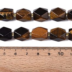 Natural Tiger Eye Beads Strands&nbsp;G-Q608-11F
