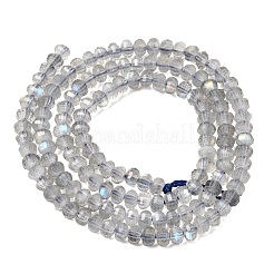 Natural Gray Labradorite Beads Strands&nbsp;G-K376-I03-3x4mm