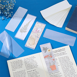 200Pcs Rectangle PET & EVA Laminator Sheets&nbsp;AJEW-PH0008-43