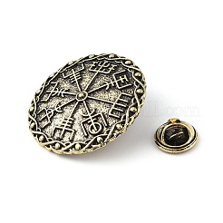 Tibetan Style Alloy Brooches&nbsp;JEWB-O016-02AB