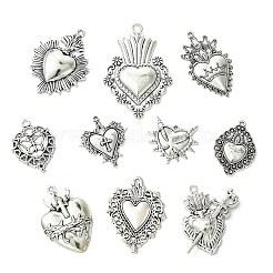 20Pcs 10 Styles Tibetan Style Alloy Pendants&nbsp;FIND-CJ0005-61